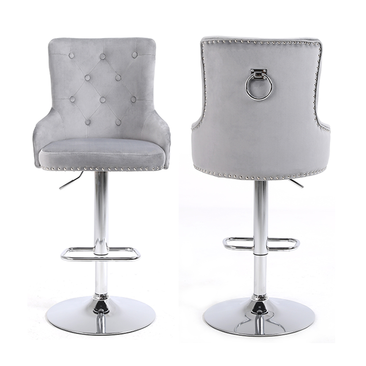 Lion Head modern bar stool